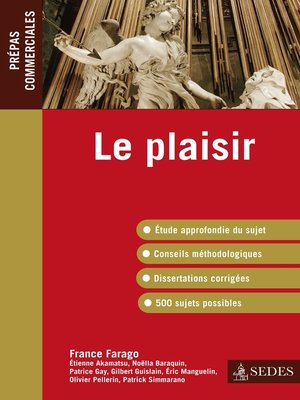 cover image of Le plaisir